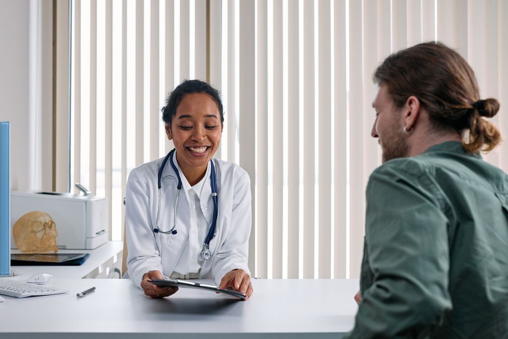 pexels-cottonbro-7579831 Licensed Medicare insurance agent meeting with a client